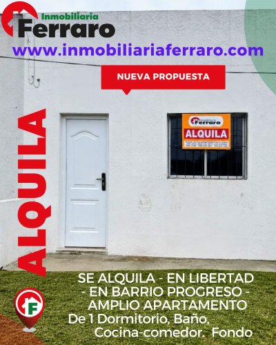 Casas y Apartamentos en Alquiler en PROGRESO, Libertad, San José