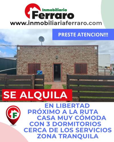 Casas y Apartamentos en Alquiler en BARRIO CAMPANA, Libertad, San José