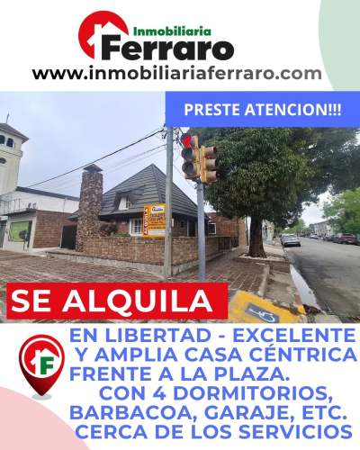 Casas y Apartamentos en Alquiler en CENTRO, Libertad, San José