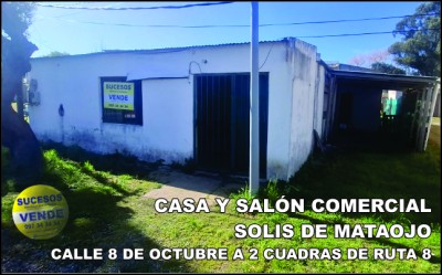 Casas en Venta en Solís de Mataojo, Lavalleja