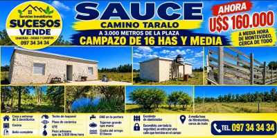 Campos y Chacras en Venta en Sauce, Canelones