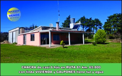 Campos y Chacras en Venta en Migues, Canelones