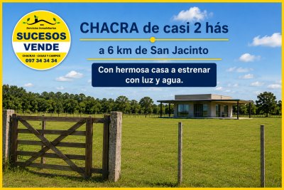 Campos y Chacras en Venta en San Jacinto, Canelones