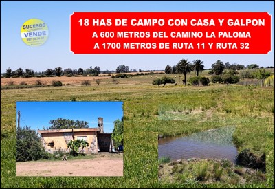 Campos y Chacras en Venta en Canelones, Canelones