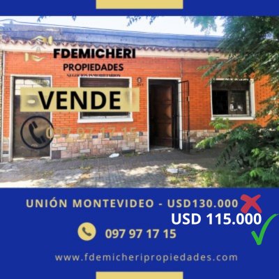 Casas en Venta en Unión, Montevideo