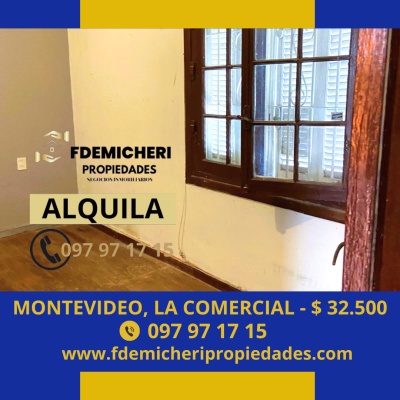 Casas en Alquiler en La Comercial, Montevideo