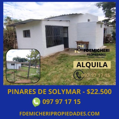 Casas en Alquiler en Pinares de Solymar, Ciudad de la Costa, Canelones