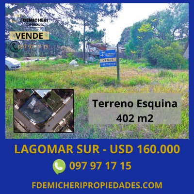 Terrenos en Venta en Lagomar, Ciudad de la Costa, Canelones
