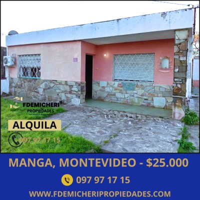 Casa en Alquiler en Manga, Montevideo