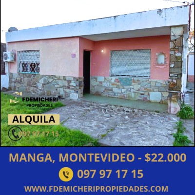 Casa en Alquiler en Manga, Montevideo