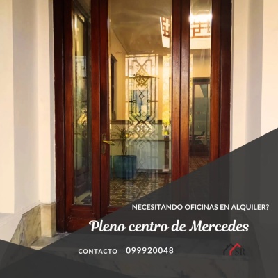 Oficina en Alquiler en CENTRO, Mercedes, Soriano