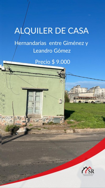 Casas en Alquiler en BARRIO OESTE, Mercedes, Soriano