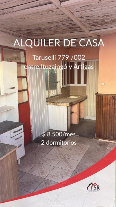 Casas en Alquiler en BARRIO ARTIGAS, Mercedes, Soriano