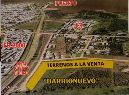 Terrenos en Venta en URBANIZACION BARRIONUEVO, Fray Bentos, Río Negro