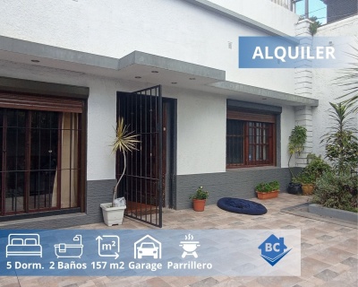 Casa en Alquiler en Tres Cruces, Montevideo