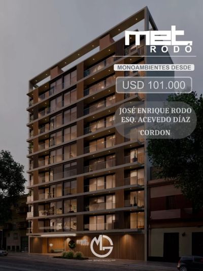 Apartamento en Venta en Cordón, Montevideo