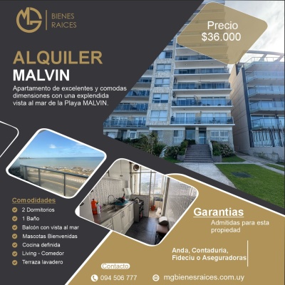 Apartamento en Alquiler en Malvín, Montevideo