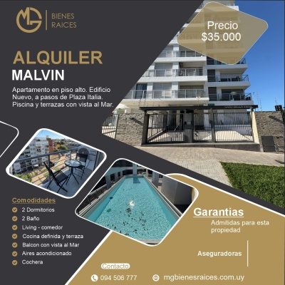 Apartamento en Alquiler en Malvín, Montevideo
