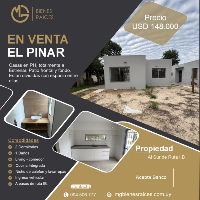 Casa en Venta en El Pinar, Ciudad de la Costa, Canelones
