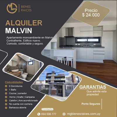 Apartamento en Alquiler en Malvín, Montevideo