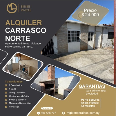Apartamento en Alquiler en Carrasco Norte, Montevideo