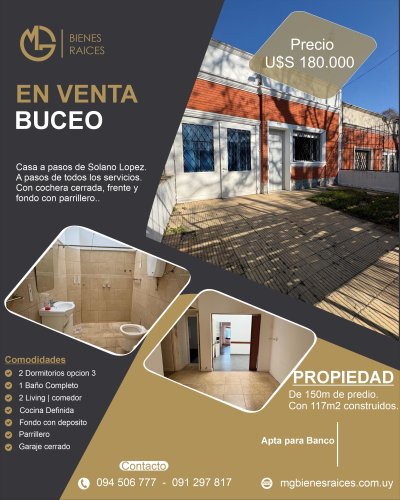 Casa en Venta en Buceo, Montevideo