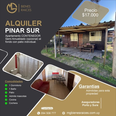 Apartamentos en Alquiler en El Pinar, Ciudad de la Costa, Canelones
