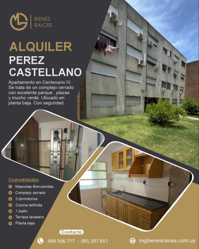 Apartamento en Alquiler en Pérez Castellanos, Montevideo