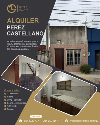 Apartamento en Alquiler en Pérez Castellanos, Montevideo