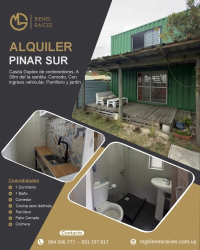 Apartamento en Alquiler en El Pinar, Ciudad de la Costa, Canelones