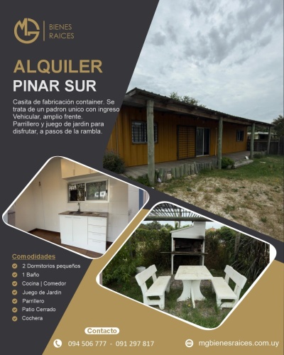 Apartamento en Alquiler en El Pinar, Ciudad de la Costa, Canelones