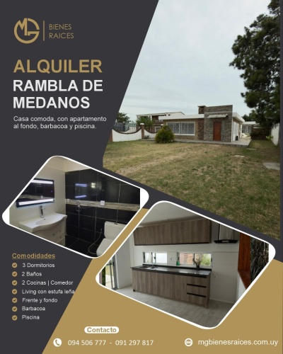 Apartamento en Alquiler en Lomas de Solymar, Ciudad de la Costa, Canelones