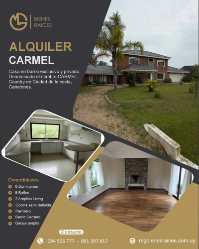 Casa en Venta,  Alquiler en Canelones, Canelones