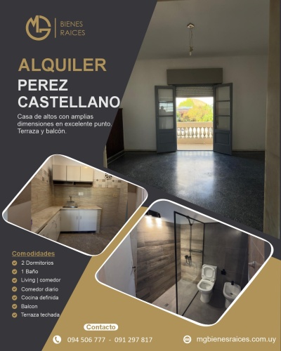 Apartamento en Alquiler en Pérez Castellanos, Montevideo