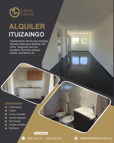 Apartamentos en Alquiler en Ituzaingó, Montevideo