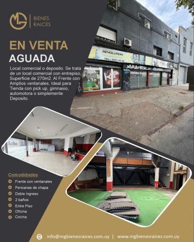 Local Comercial en Venta en Aguada, Montevideo
