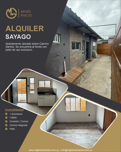 Apartamento en Alquiler en Sayago, Montevideo