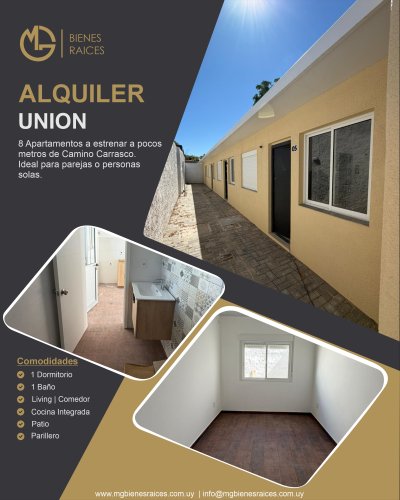 Apartamento en Alquiler en Unión, Montevideo