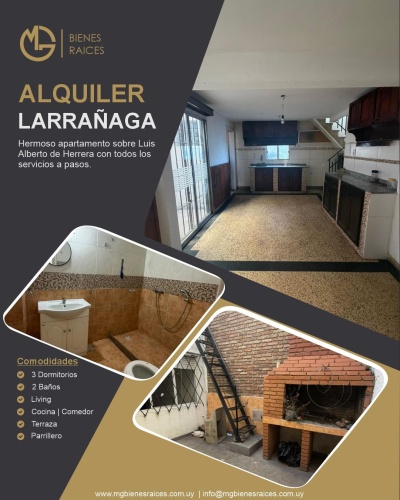 Casa en Alquiler en Larrañaga, Montevideo