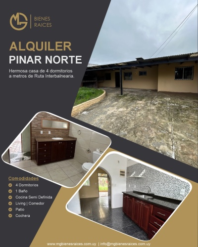 Apartamentos en Alquiler en Pinar, Canelones