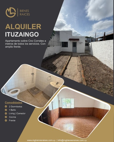 Apartamentos en Alquiler en Ituzaingó, Montevideo