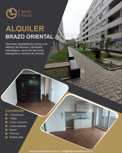 Apartamentos en Alquiler en Brazo Oriental, Montevideo