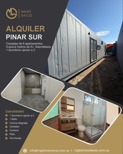 Apartamentos en Alquiler en El Pinar, Ciudad de la Costa, Canelones