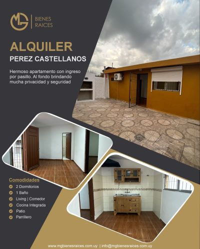 Apartamentos en Alquiler en Pérez Castellanos, Montevideo