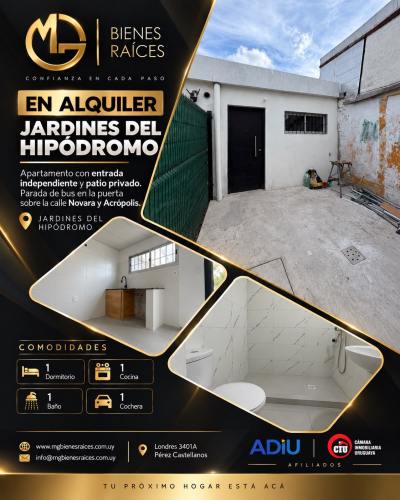 Apartamentos en Alquiler en Jardines del Hipódromo, Montevideo