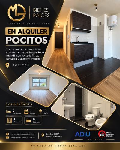 Apartamento en Alquiler en Pocitos, Montevideo