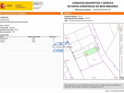 Terrenos Urbanos en Venta en Puig den Vall, Ibiza, Islas Baleares