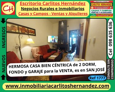 Casas en Venta en CENTRO, San José de Mayo, San José