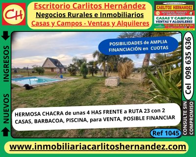 Chacra en Venta en Juan Soler, San José