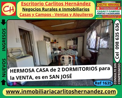 Casas en Venta en San José de Mayo, San José